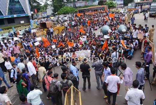 ABVP Protest 1..